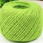 Jute Cord - Light Green (50 metres)