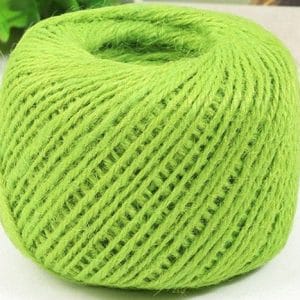 Jute Cord - Light Green (50 metres)