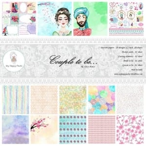 My HappyPacks - Couple to Be (12 by 12 patterned paper)