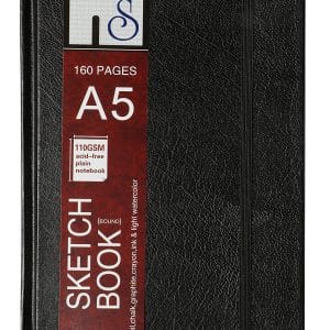 HS A5 hardbound sketchbook (110 gsm)