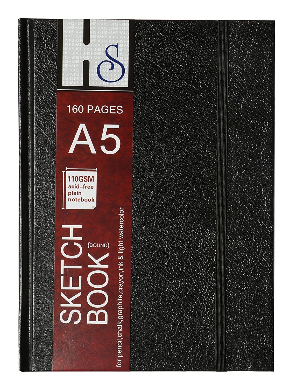 HS A5 hardbound sketchbook (110 gsm)