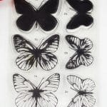 Layered Butterflies (Clear Stamp set and co-ordinating die)