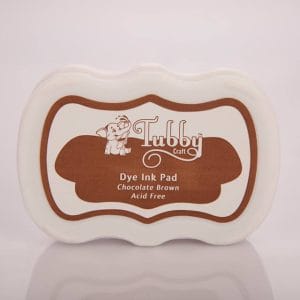 Tubby Craft Dye Ink Pad - Choclate Brown