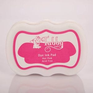 Tubby Craft Dye Ink Pad - Hot Pink