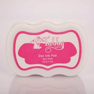 Tubby Craft Dye Ink Pad - Hot Pink