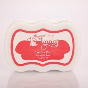 Tubby Craft Dye Ink Pad - Imperial Red