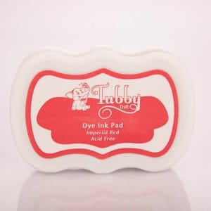 Tubby Craft Dye Ink Pad - Imperial Red