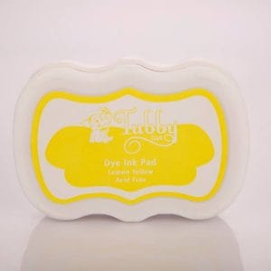 Tubby Craft Dye Ink Pad - Lemon Yellow