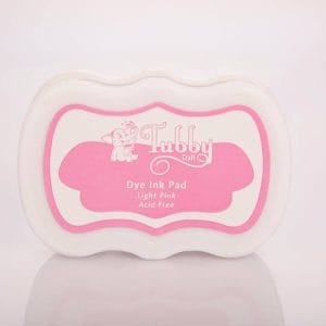 Tubby Craft Dye Ink Pad - Light Pink