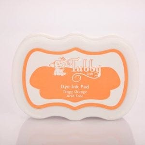 Tubby Craft Dye Ink Pad - Tangy Orange
