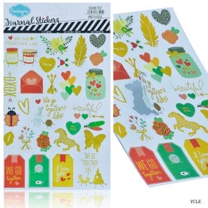Journal Foiled Stickers (YCLE-1)