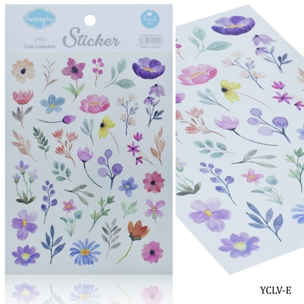 Sticker Funnyon Mix Flower YCLV-1