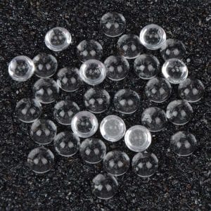 Clear Drops (6 mm) -- 100 pcs