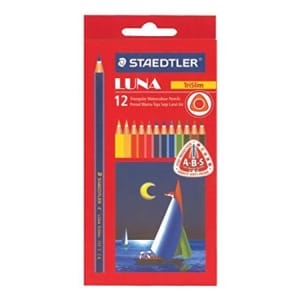 Staedtler Luna Trislim Coloured Pencils - Pack of 12