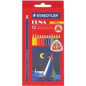 Staedtler Luna Trislim Coloured Pencils - Pack of 12