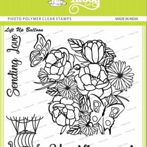 Tubby Photopolymer Clear Stamps - Lifting up balloon