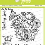 Tubby Photopolymer Clear Stamps - Lifting up balloon
