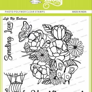 Tubby Photopolymer Clear Stamps - Lifting up balloon
