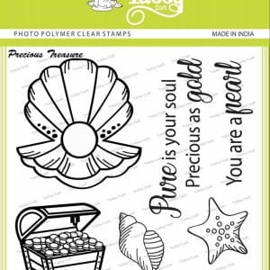 Tubby Photopolymer Clear Stamps - Precious treasure
