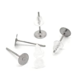 Earring blanks (Pack of 10 pairs)