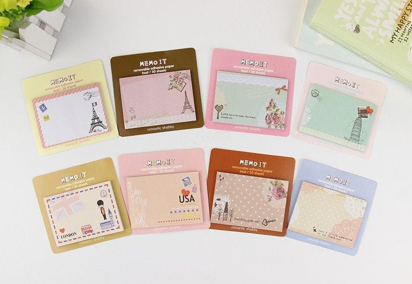 Sticky Notes or Memo Pads - Travel