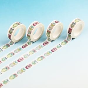 Cute Owls - Japanese Washi Tape