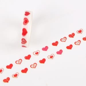 Hearts - Japanese Washi Tape