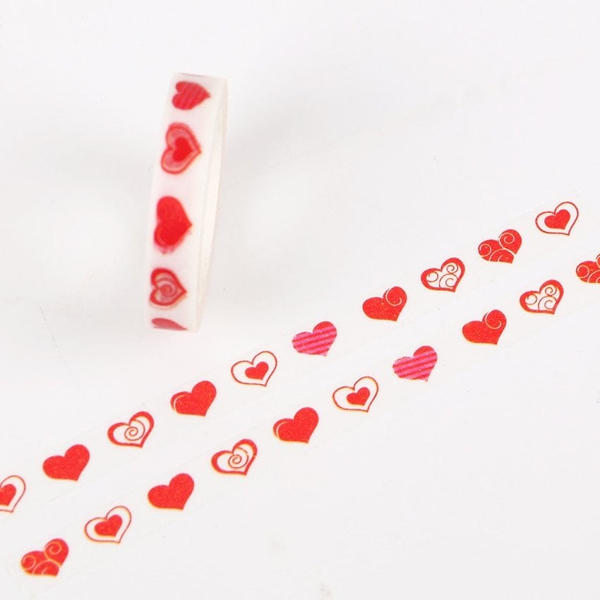 Hearts - Japanese Washi Tape