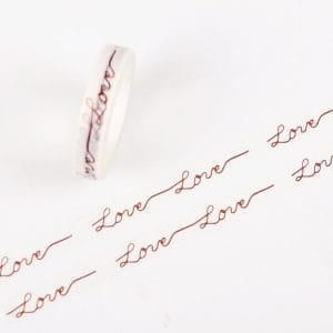 Love - Japanese Washi Tape