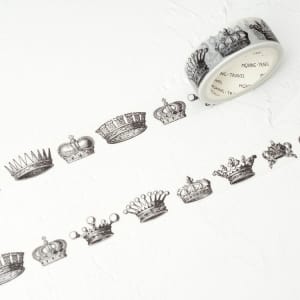 Vintage Crowns - Japanese Washi Tape