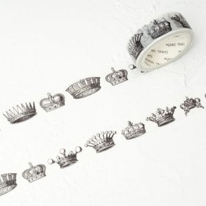 Vintage Crowns - Japanese Washi Tape