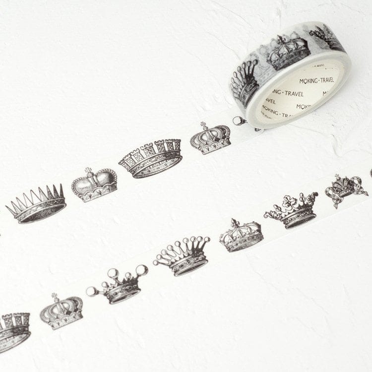 Vintage Crowns - Japanese Washi Tape