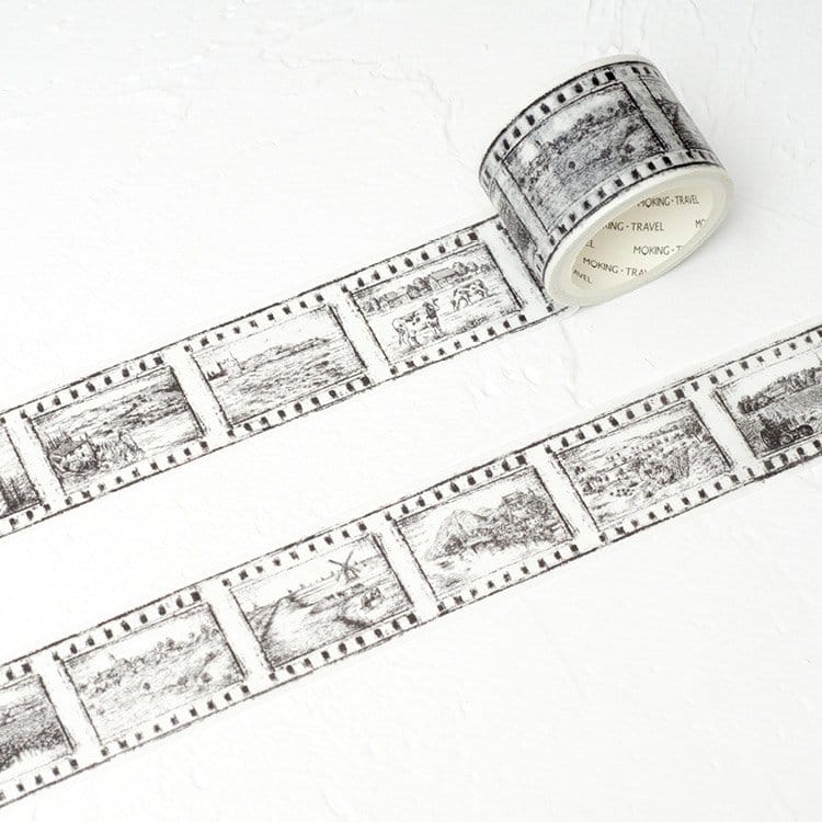 Vintage Film - Japanese Washi Tape CAWT 183 washi Tapes vintage film Vintage Film - Japanese Washi Tape