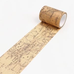 Vintage Maps - Japanese Washi Tape
