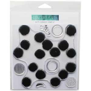 Concord & 9th Clear Turnabout Stamp - Dotty (6 by 6 inch)