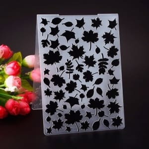 Embossing Folder - Maple Leaves (4"X6")