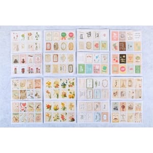 Ephemera or Sticker pack (Pack of 96 pcs)