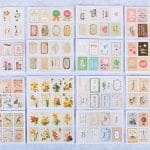 Ephemera or Sticker pack (Pack of 96 pcs)
