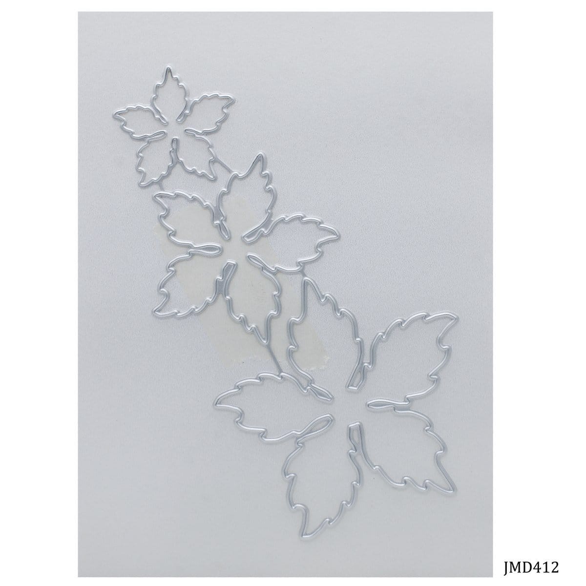 Steel Dies - 5 petal wavy flowers for flowermaking (Set of 3 dies) JMD412 Flower metal cutting dies Steel Dies - 5 petal wavy flowers for flowermaking (Set of 3 dies)