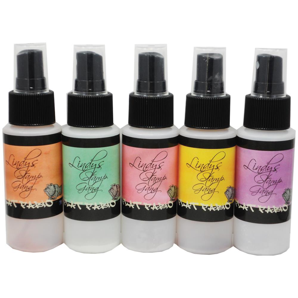 Lindy's Stamp Gang Flat Fabios Spray Set - Beauty School Dropout (2oz 5/Pkg)
