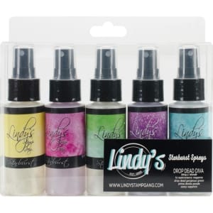 Lindy's Stamp Gang Starburst Spray Set - Drop Dead Diva (2oz 5/Pkg)