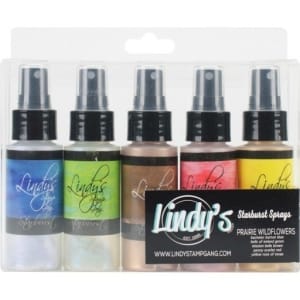 Lindy's Stamp Gang Starburst Spray Set - Prairie Wildflowers (2oz 5/Pkg)