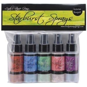 Lindy's Stamp Gang Starburst Spray Set - Victorian Bouquet (2oz 5/Pkg)