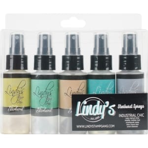 Lindy's Stamp Gang Starburst Spray Set - Industrial Chic (2oz 5/Pkg)