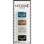 Ranger Letter It Stamping Ink Set  # 1 (Set of 4)