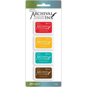 Wendy Vecchi Archival Mini Ink Pad Kit # 1 (Set of 4)