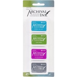 Wendy Vecchi Archival Mini Ink Pad Kit # 2 (Set of 4)