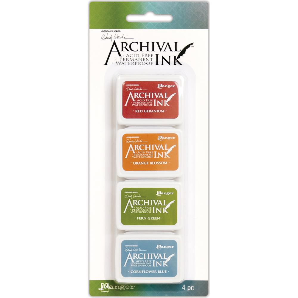 Wendy Vecchi Archival Mini Ink Pad Kit # 4 (Set of 4) Wendy Vecchi mini archival ink pad set 4 Wendy Vecchi Archival Mini Ink Pad Kit # 4 (Set of 4)