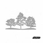 Steel Dies - Cluster of Trees