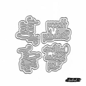 Steel Layered Word Dies - Everyday Words (Set of 8 dies)